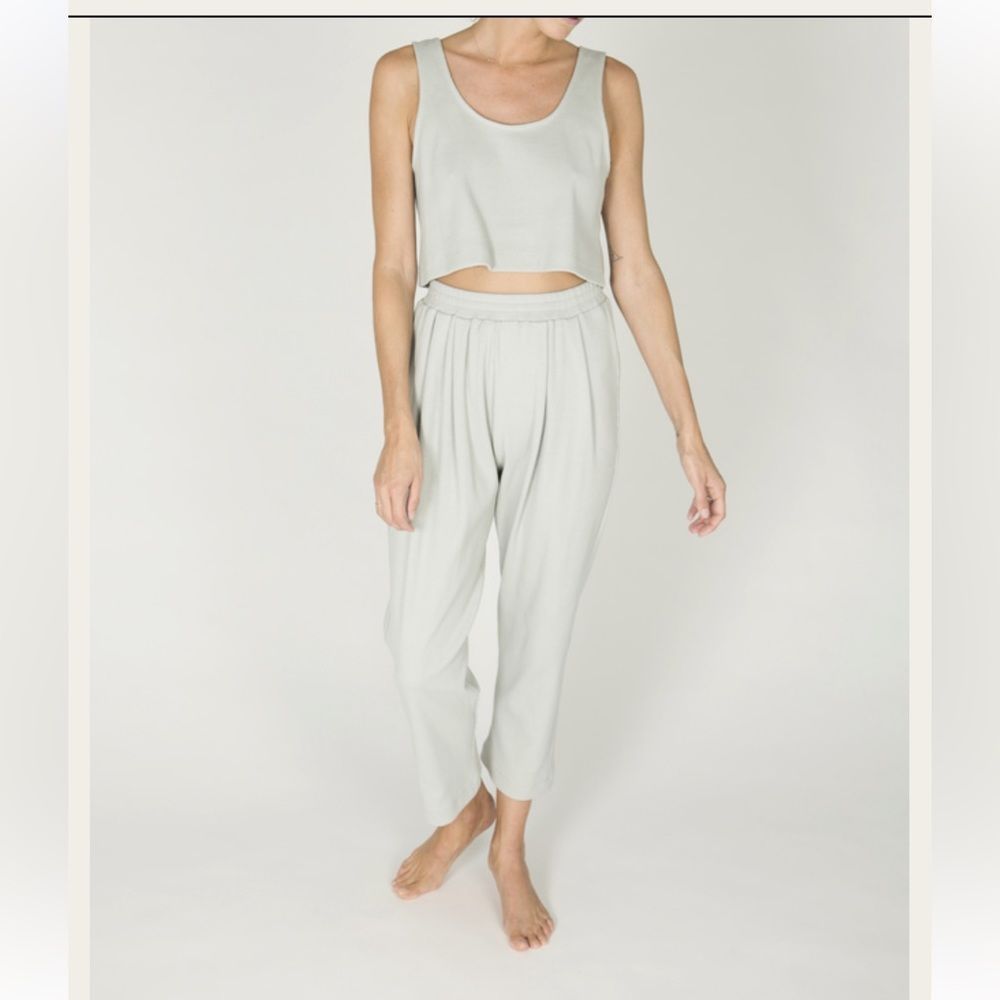 Ilana Kohn Light Gray Track Pants